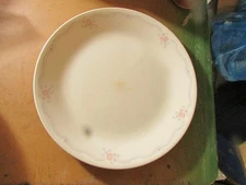 English Breakfast Corelle CORNING Pink Light Blue Dinner Plate 10 1/4