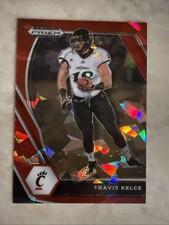 2021 Panini Prizm Draft Picks - Travis Kelce #46 Red Ice Prizm