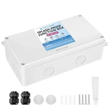 Electrical Junction Box IP65 Splash-proof ABS Plastic Project Box Electrical ...