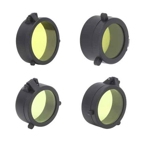 Scope Cover Flip Up Scope Lens Cover Cap Rubber Monocular Protective Cover New - Picture 12 of 24