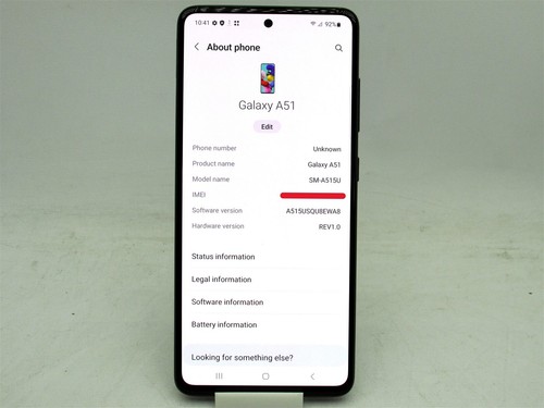 Samsung Galaxy A51 BLACK 128GB/4GB SM-A151U (SM-A515UZKNSPR) T-Mobile No A/C - Afbeelding 6 van 19