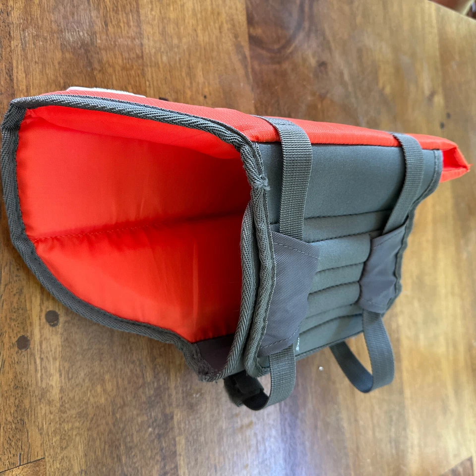 Outward Hound Granby Splash Dog Life Jacket Float safety orange small 15-30 lbs - Image 4 of 4