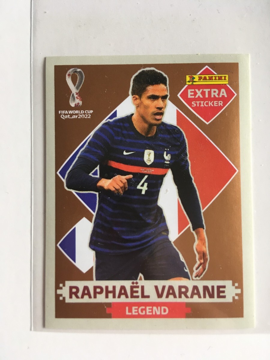Raphael Varane Legend Bronze Extra Sticker Panini Fifa World Raphael Varane Legend Bronze Extra Sticker Panini Fifa World