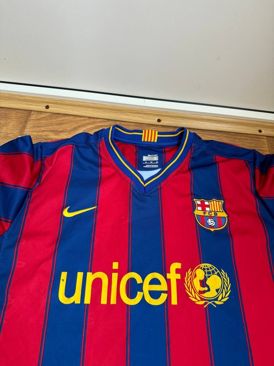 FC Barcelona 2009-10 Away Soccer Jersey MESSI #10 Nike Men's