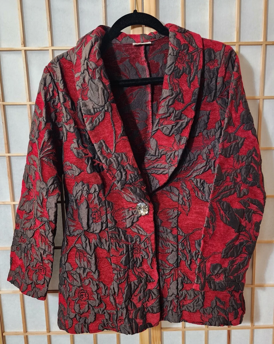 Vintage floral shop jacket