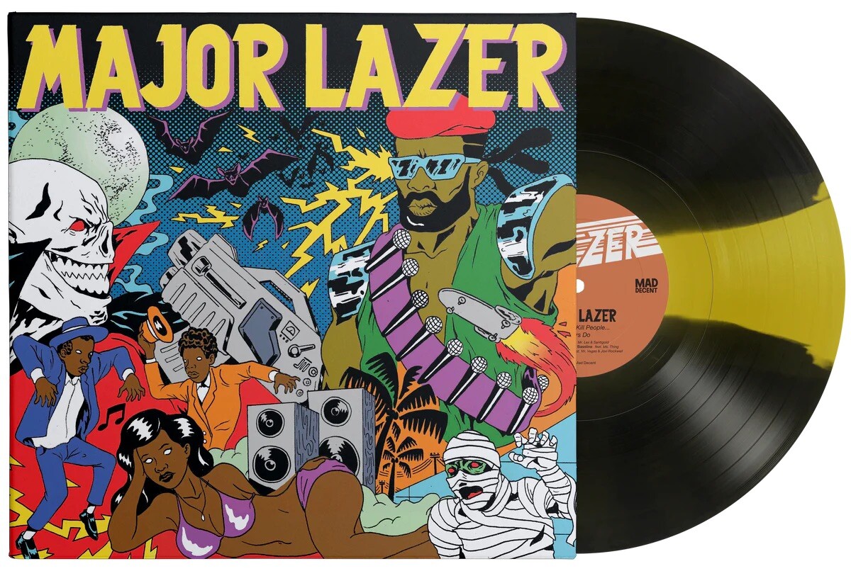 Major Lazer Guns Don't Kill People Lazers Do Limited Edition 2xLP
