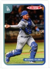 2020 Topps Total Baseball Wave 8 Meibrys Viloria Error #756