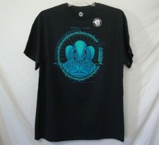 Westworld Drones T-shirt Men's XL Black Blue HBO TV Series Loot Crate Excl