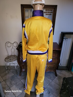 Vtg 80's Los Angeles Lakers Starter Warm Up Track Suit Jacket