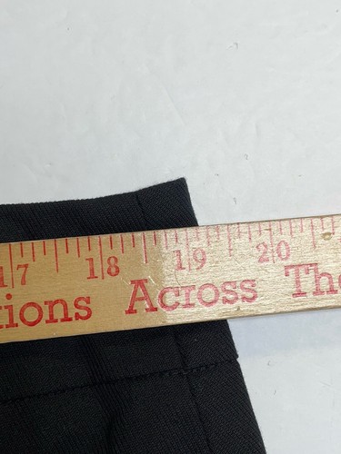 NEW Escada Pants Size 16 Euro Size 46 Black 38X29 Exclusively For Neiman Marcus - Picture 20 of 21