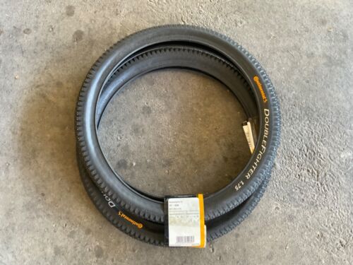 2x Continental Reifen Double Fighter III Draht 20x1,75-1,9Zoll 47-406mm schwarz