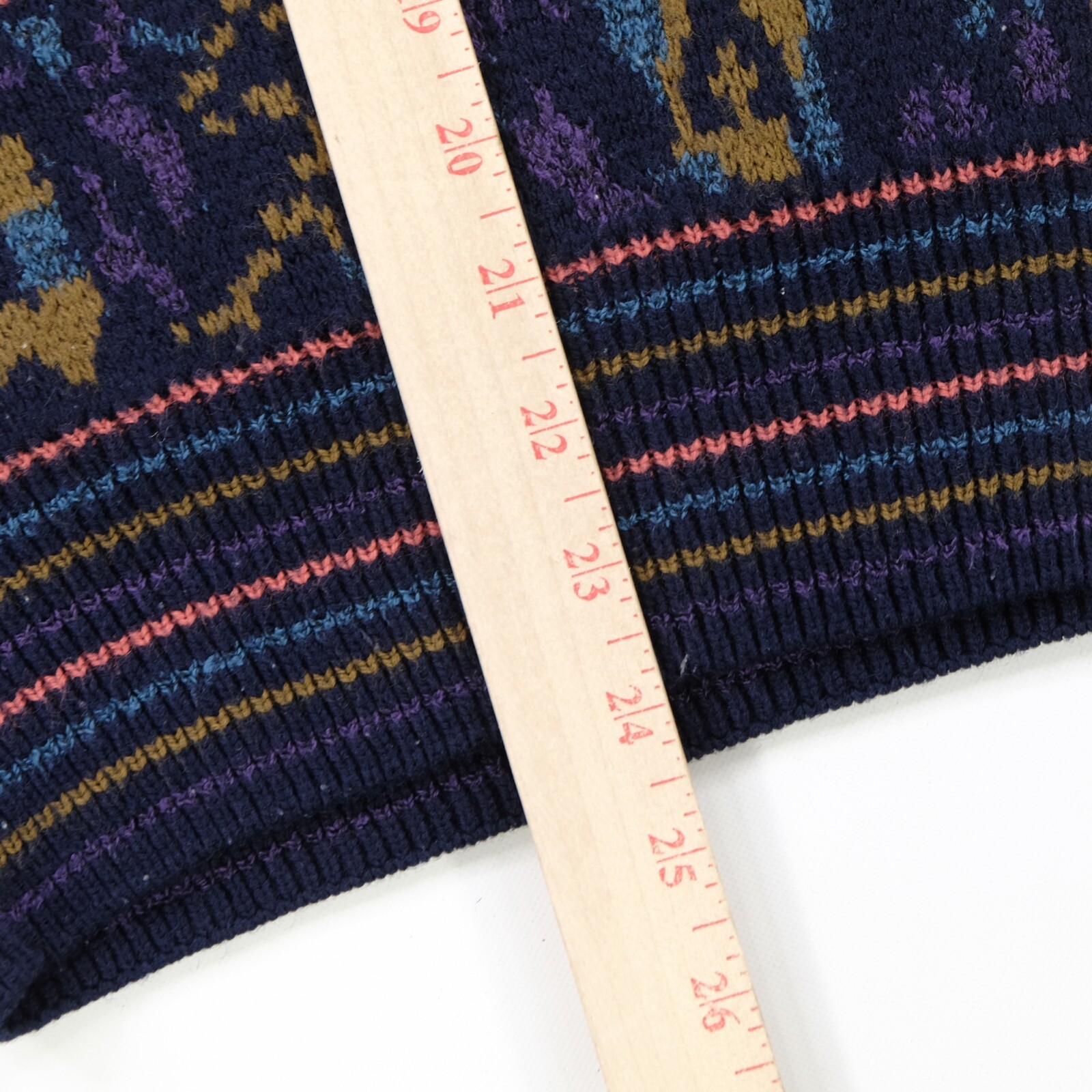 Rare Vintage OAKTREE Crazy Abstract Pattern Acryl… - image 7