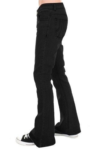 Mens Run \u0026 Fly 70s Retro Black Stretch 
