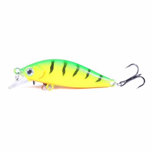 6pcs HENGJIA 5cm/3g Trolling Bait Minnow Fishing Lures Bass Crankbait Tackle - Picture 12 of 12