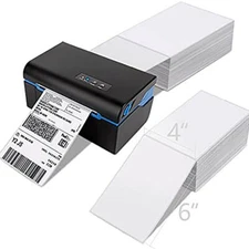 200-20000 4x6INCH Shipping Mailing Labels Half Sheet Self Adhesive for Laser ink