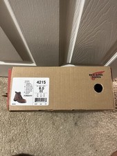 Red Wing Steel Toe Boots 4215 8 EE