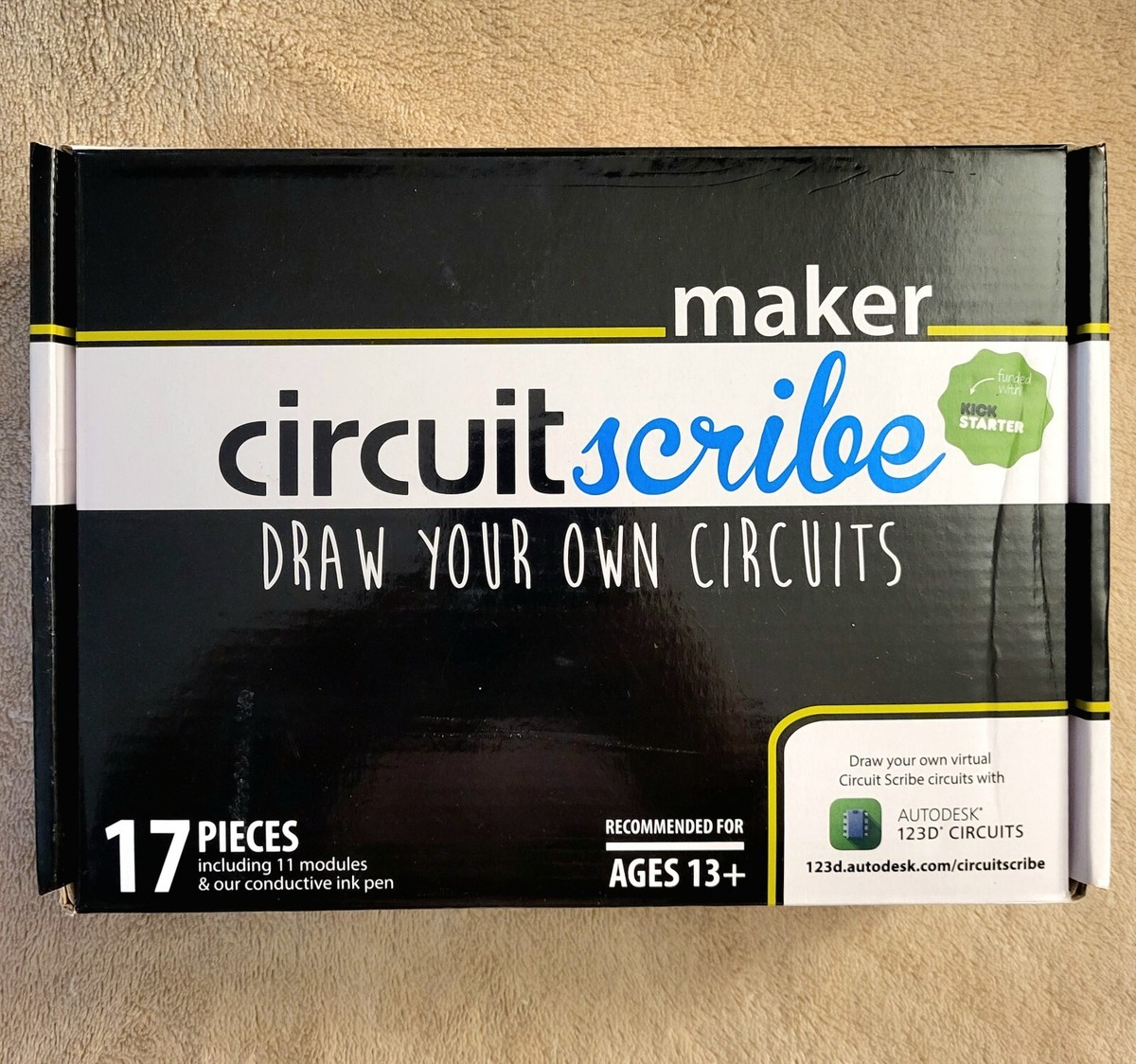 ElectronInks Circuit Scribe Maker 17PC Kick Starter Edition Complete