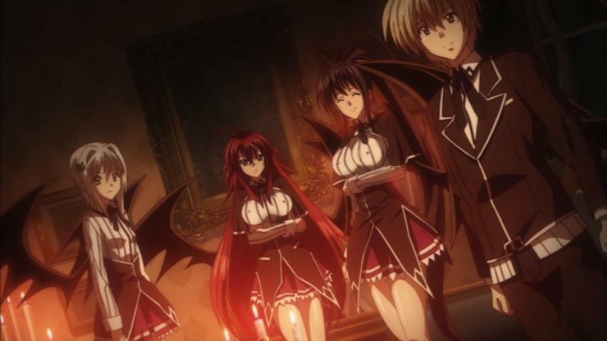 DVD High School DXD Temporada 1-4 LEGENDAS EM INGLÊS Todas as Regiões +  Rastreamento de Frete