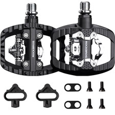ROCKBROS Fahrradpedale 9/16 Klickpedale mit F...