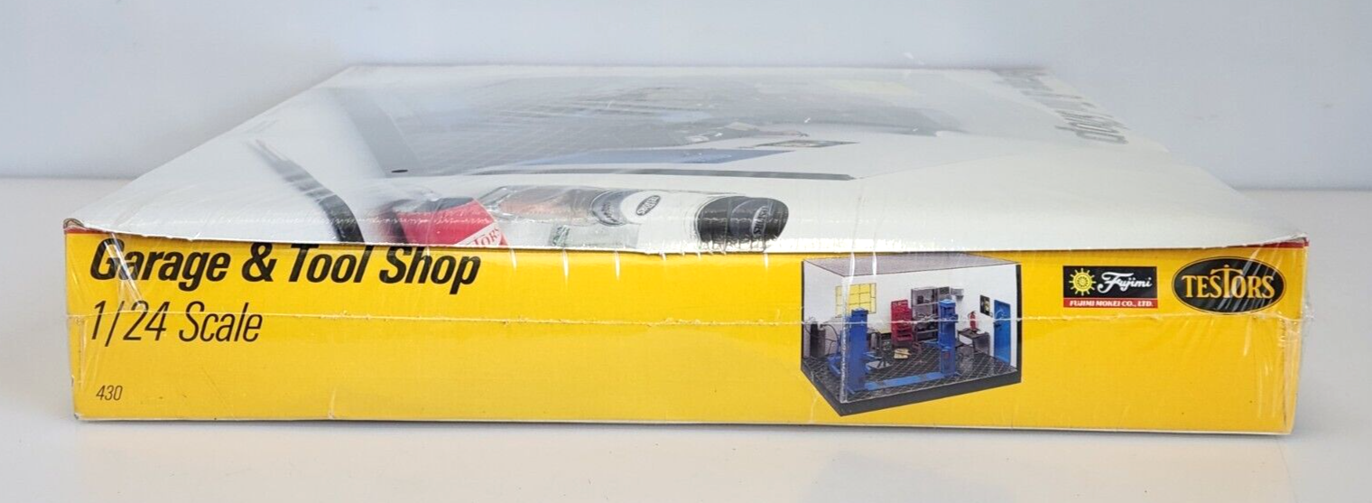 Testors Modelling Tools 1987 Testors Fujimi Garage & Tool Shop 1/24 Plastic Model Kit 430, New ...