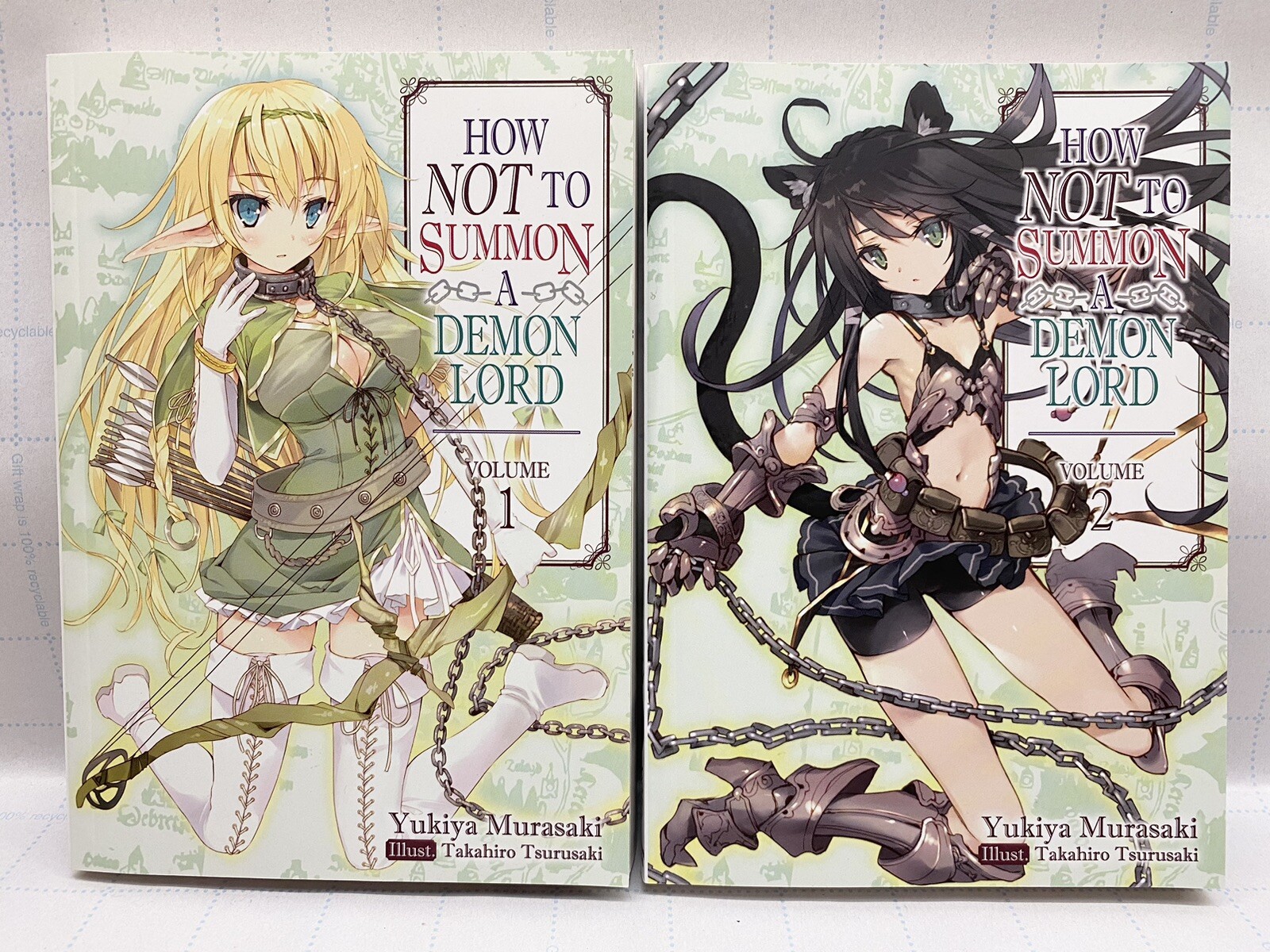 How Not to Summon a Demon Lord Light Novel Volumes 1 & 2 | eBay