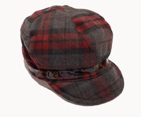 August Accessories Women's Wild For Plaid Mod Cap One Size on sale August Accessories Women's Wild For Plaid Mod Cap One Size on sale
