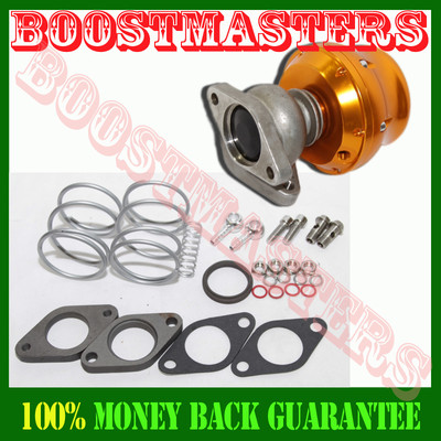 FOR 38mm Wastegate ADJ Anodized GOLD Honda Acura Prelude Integra S2000 Civic