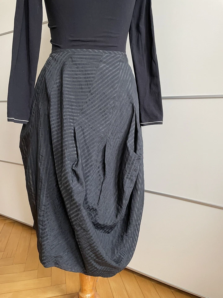 OSKA Ballonrock Gr. 3 schwarz / anthrazit - Bild 3 von 4