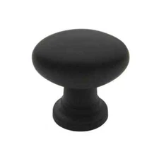 Baldwin Brass Small Oval Knob 1.125" x .75" 4910-102-BIN Oil Rubbed Bronze