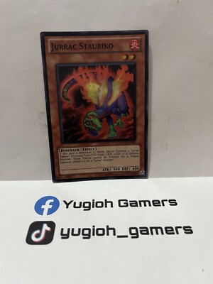 Yu-Gi-Oh Jurrac Stauriko HA03 Common Heavy Played | eBay