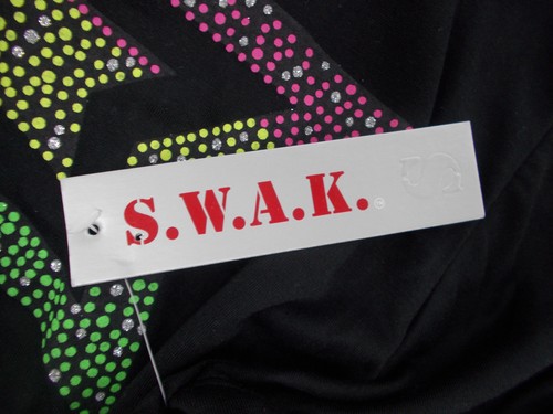 Girls S.W.A.K. Assorted Black & Purple Shirts Made In The USA Size 4 - 6X - Picture 16 of 16