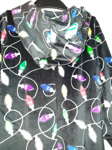 New TU Unisex Kids Black Christmas Lights One Piece Soft All In One Age 3/4 Yrs - Picture 6 of 6
