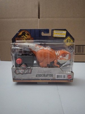 Jurassic World Dominion Uncaged Click Tracker Atrociraptor Dinosaur  NEW