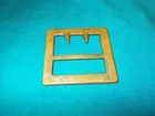 Civil War CSA Georgia Frame Belt Buckle
