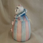 Vintage 1986 RECO Clown "Arabesque" Ditty Jar John McClelland Designer — photo 3