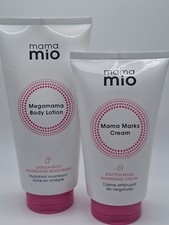 mama mio Megamama Body Lotion 180ml Mama Marks Cream 125ml