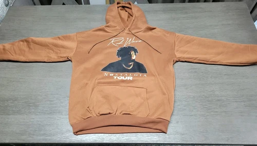 Rod Wave Hoodie Black Nostalgia Tour 2023 Size Med Adult - Picture 1 of 21
