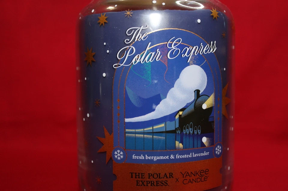 LIMITADO NUEVO 2025 VELA YANKEE THE POLAR EXPRESS VELA PERFUMADA 22 oz FRASCO GRANDE Foto 4 de 4