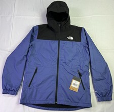 The North Face Kid's Warm Storm Rain Jacket-Cave Blue-Size: XXL 18/20 