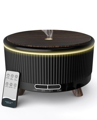 Aroma Diffuser 500mL Diffuser Ätherische Öle Duftöl Diffuser Holzmaserung