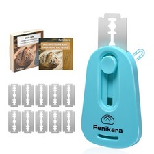 Professional Bread Lame,Upgraded Extractable & Magnetic 1.7", Bay Blue 