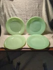 Lot Of 4 Fire King Jadeite Dinner Plates 9"