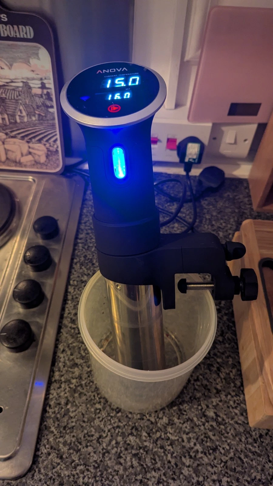 Anova PC Sous Vide Precision Cooker 900w Bluetooth Black Preowned Working VGC
Opens in a new window