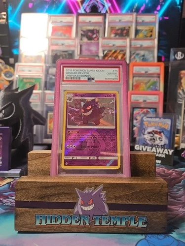 PSA 10 Gengar Reverse Holo Unbroken Bonds 70/214