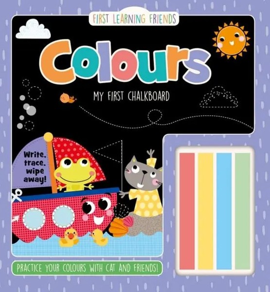 Colours - My First Chalkboard | Buch | Englisch (2019) | Gebunden | Gardners OB-image
