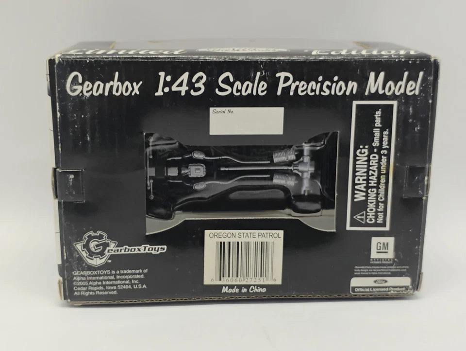 Gearbox Precision Model 1:43 Scale Oregon State Trooper Crown Victoria  - Image 2 of 4