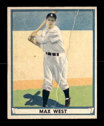 Max West #2 1941 Play Ball card