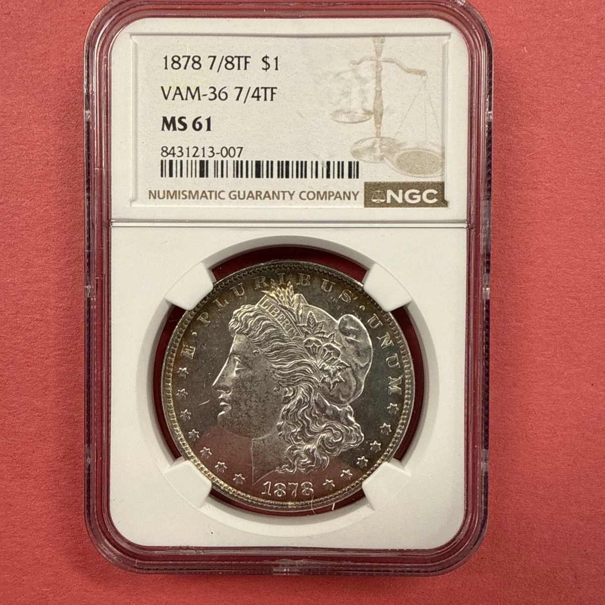 MS 61 Graded 1878 Year Morgan US Dollars (1878-1921) for sale | eBay