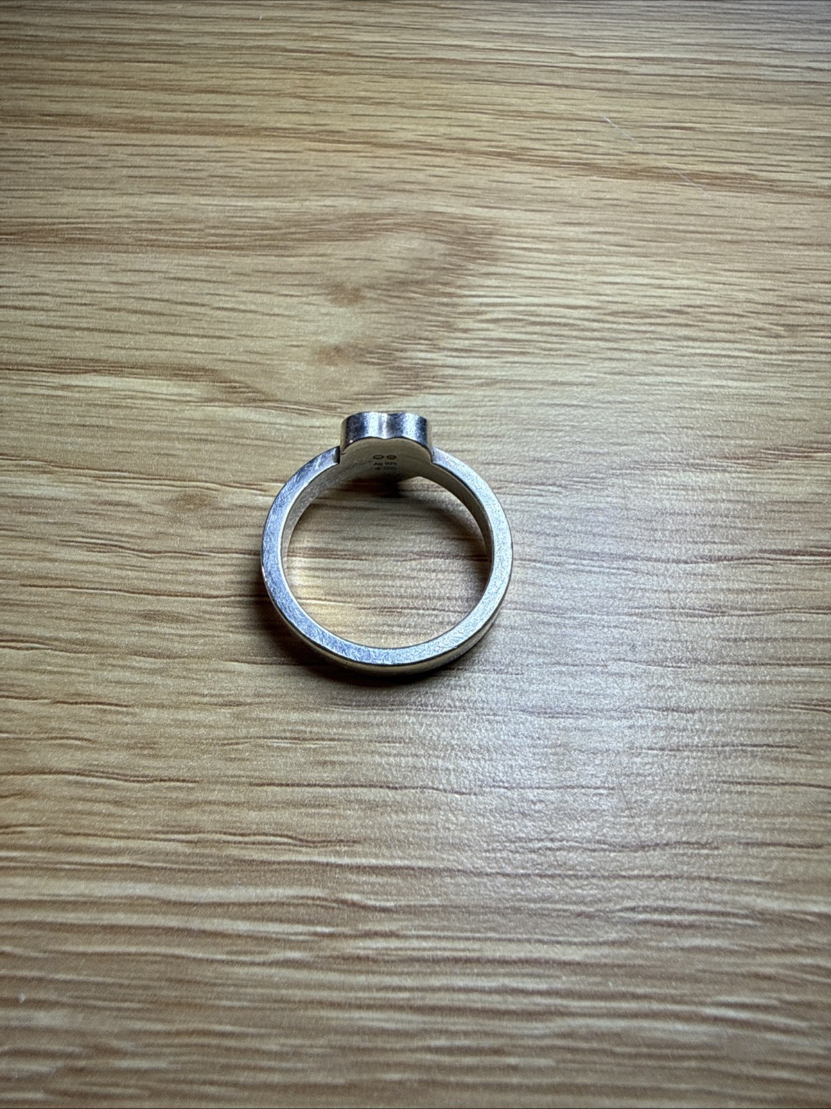 SOLID HEART GUCCI RING SOLID .925 STERLING SILVER… - image 3