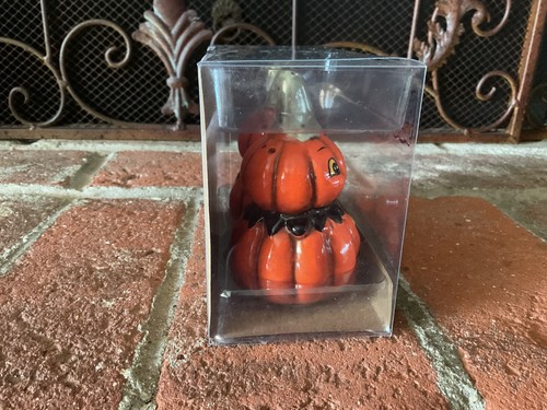 NUEVO Johanna Parker Halloween Calabaza Sal Pimienta Coctelera Halloween Retro Look - Imagen 7 de 11